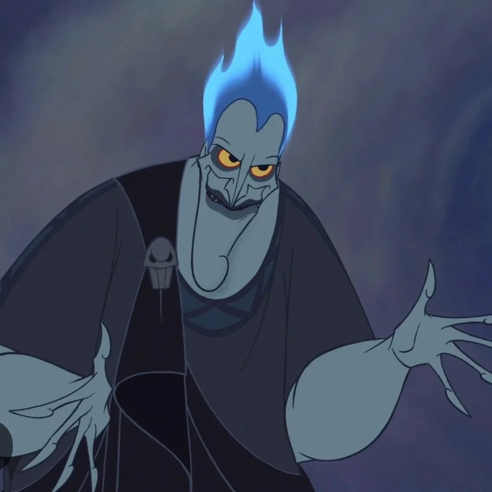 Disney, Hades, Blue, Light-Up, headband  Accessory